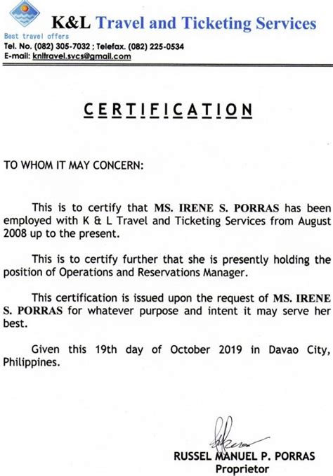 coe sample philippines|Certificate of Employment: Samples & Templates – Grit PH.